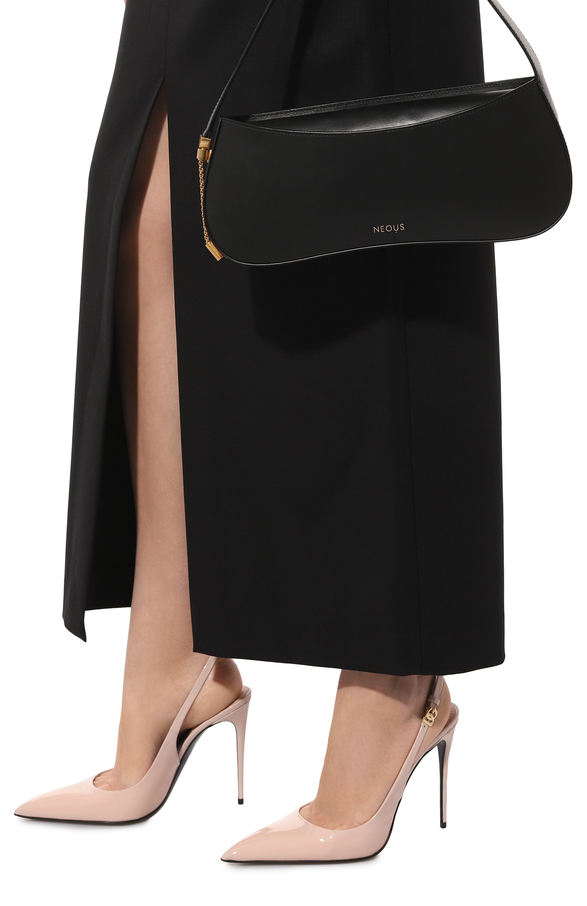 Кожаные туфли lollo 105 DOLCE & GABBANA светло-розового цвета по цене 92400 руб., арт. CG0748/A1471, фото 3 Кожаные туфли lollo 105 DOLCE & GABBANA, арт. CG0748/A1471, фото 3