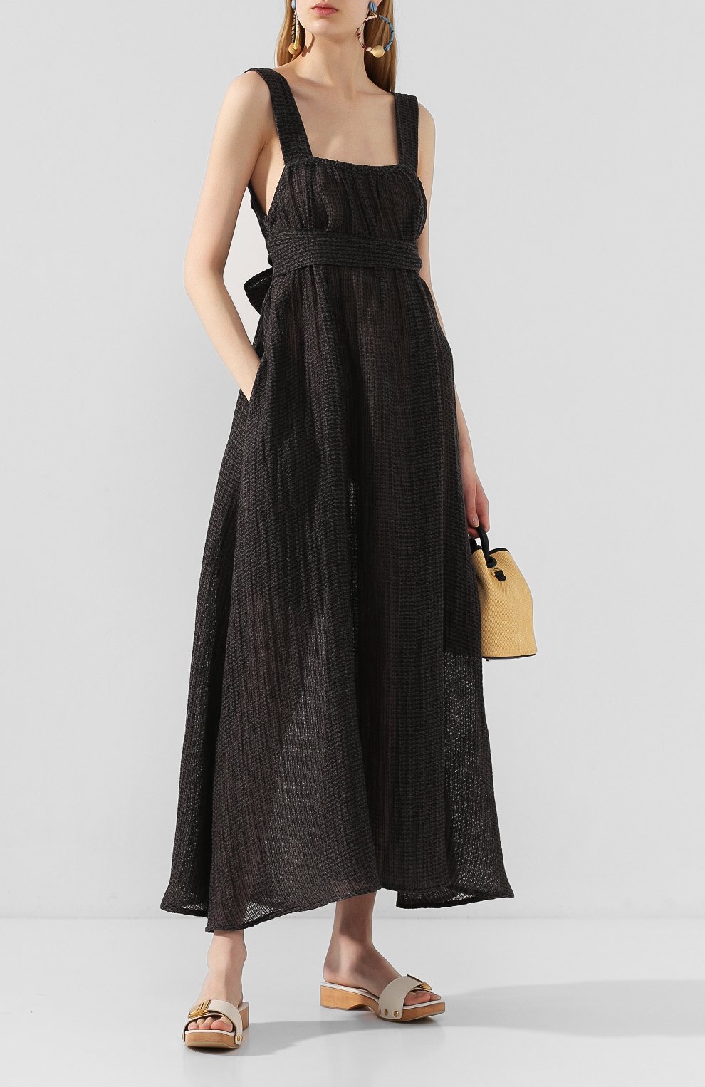 Льняное платье LE KASHA, арт. ASSI0UT, фото 2