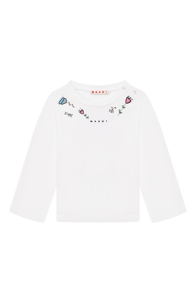 Хлопковый лонгслив MARNI, арт. M01899/M00SG