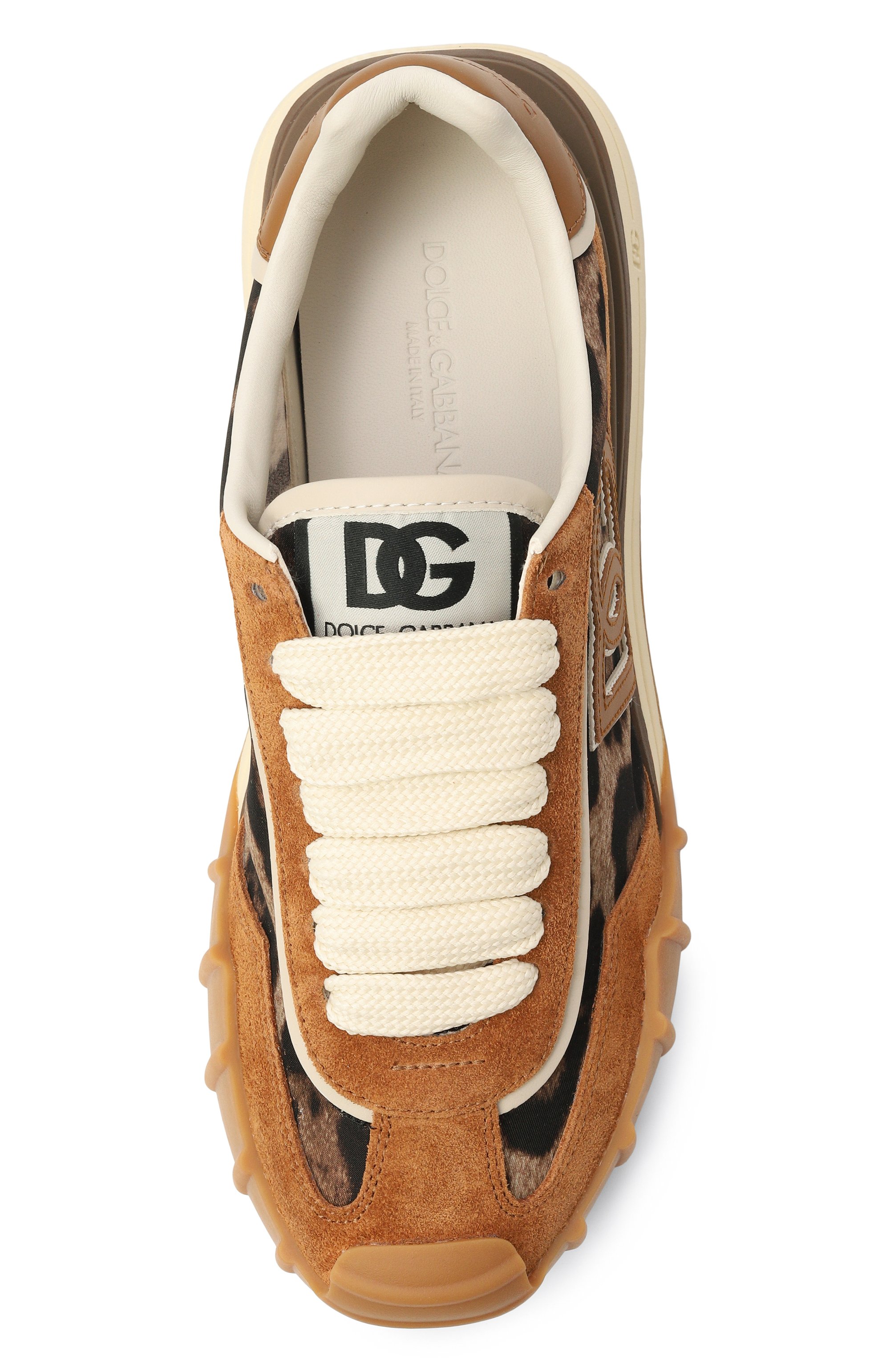 Комбинированные кроссовки dg athletic DOLCE & GABBANA, арт. CK2384/A6H65, фото 6