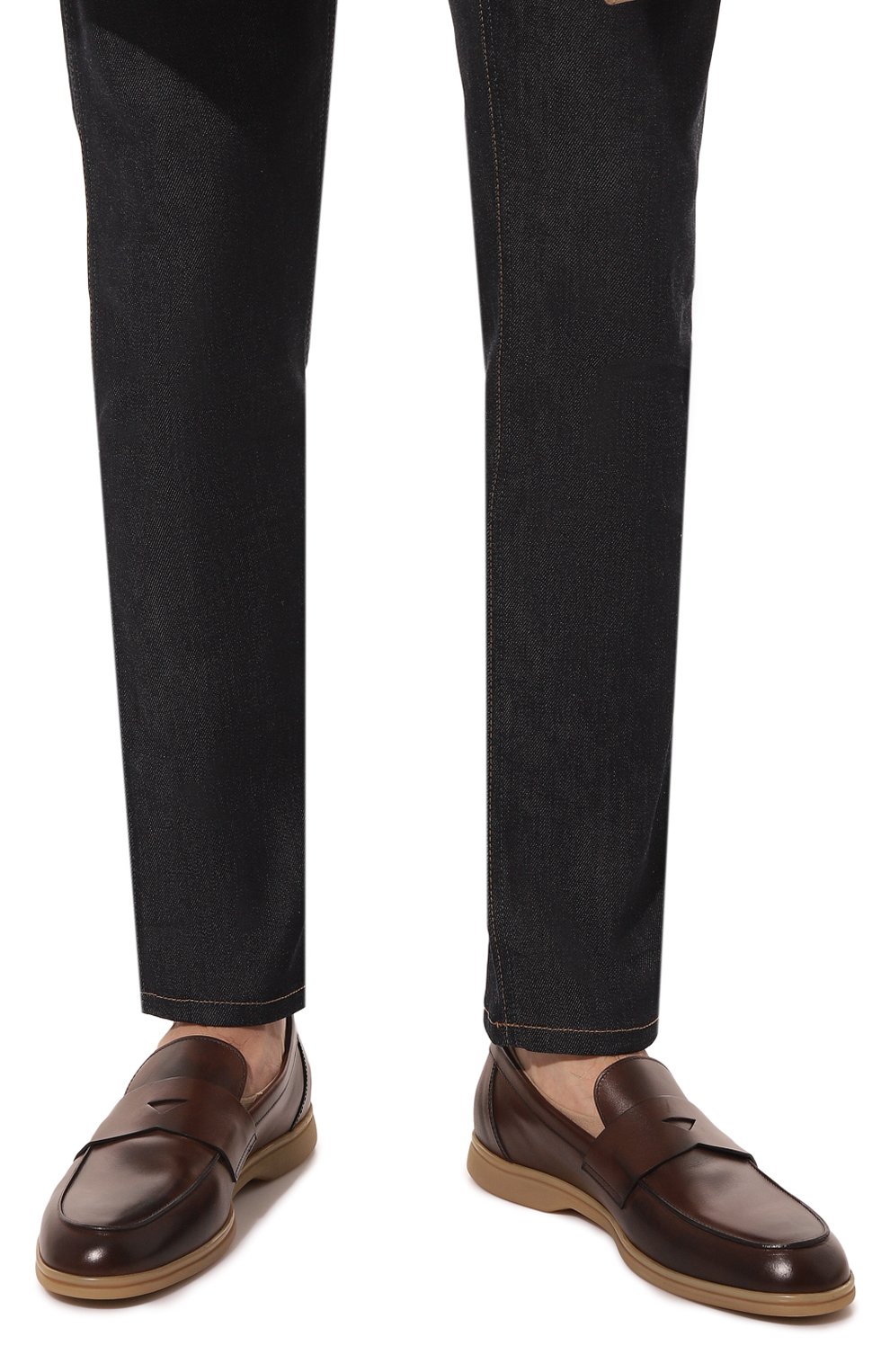 Кожаные пенни-лоферы MILLE 885, арт. MILT0N/C0RTINA, фото 3