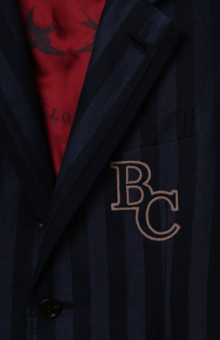 Костюм из льна и хлопка BRUNELLO CUCINELLI, арт. BW444A111A, фото 6