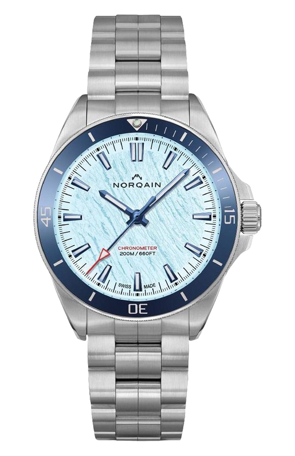 Часы adventure neverest glacier ice blue NORQAIN, арт. NN1001SC2CA/IAGL109/150SS, фото 1