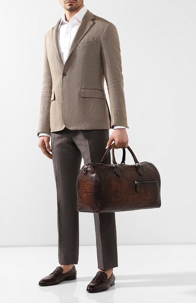 Кожаная дорожная сумка BERLUTI, арт. M083306, фото 2