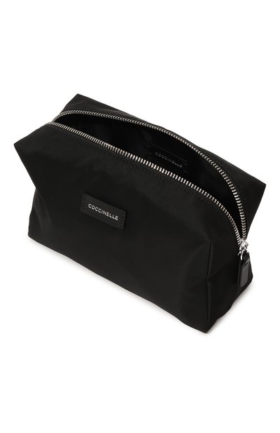 Косметичка COCCINELLE черного цвета по цене 8500 руб., арт. E5 MUN 95 G0 01, фото 3 Косметичка COCCINELLE, арт. E5 MUN 95 G0 01, фото 3