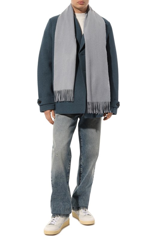 Кашемировый шарф Altea Голубой, фото 3