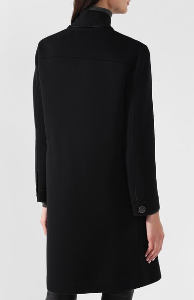 Пальто из смеси шерсти и хлопка GIORGIO ARMANI, арт. 8WH0L00H/T001I, фото 4