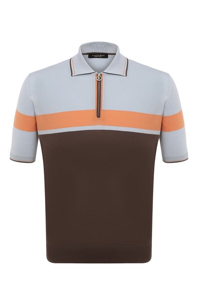 Мужская хлопковое поло STEFANO RICCI, арт. K313037P31/F23248