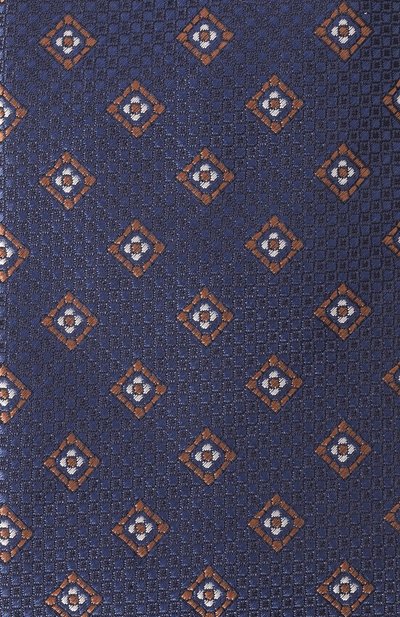 Шелковый галстук CANALI синего цвета по цене 18500 руб., арт. 18/HJ04196, фото 4 Шелковый галстук CANALI, арт. 18/HJ04196, фото 4