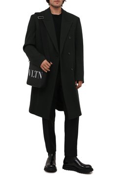 Мужские кожаные челси bernini DOLCE & GABBANA черного цвета, арт. A60371/A1203 | Фото 2 (Подошва: Массивная; Материал внутренний: Натуральная кожа; Мужское Кросс-КТ: Челси-обувь; Материал утеплителя: Без утеплителя; Материал внешний: Натуральная кожа)