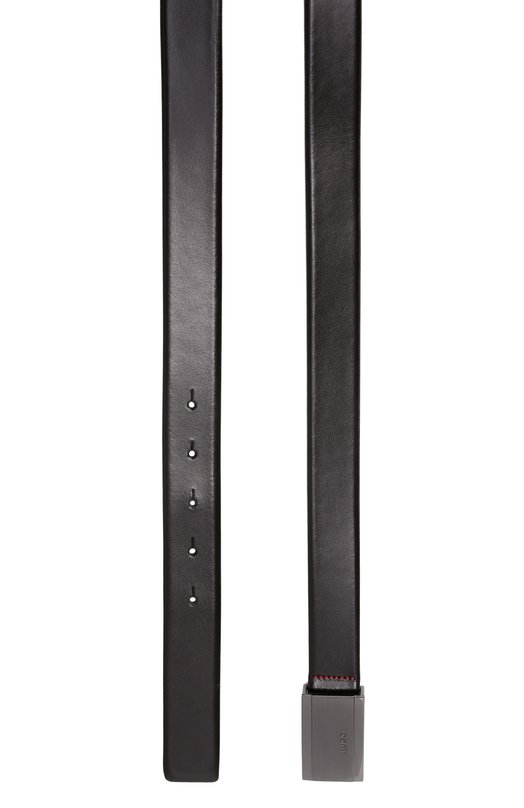 Кожаный ремень HUGO 50541176 Чёрный  50541176 Фото 3