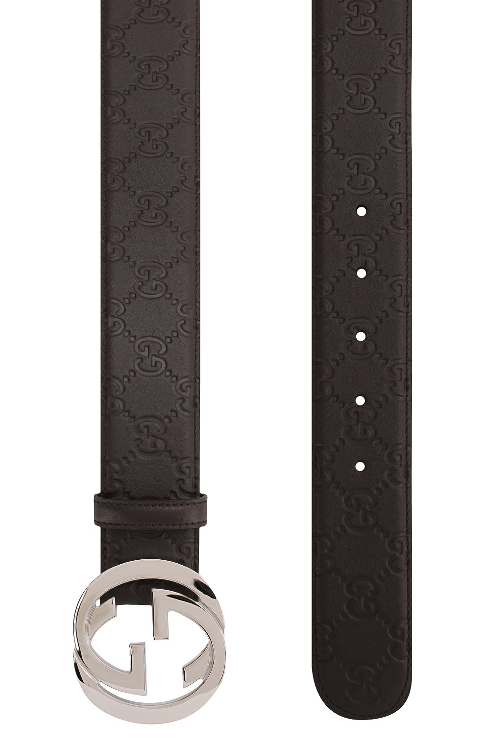 Кожаный ремень signature GUCCI, арт. 411924/CWC1N, фото 2