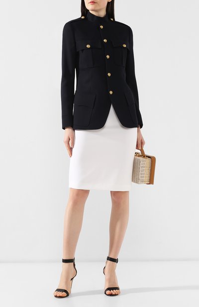 Жакет с воротником-стойкой RALPH LAUREN, арт. 290740430, фото 2