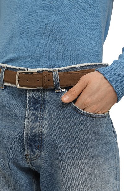 Замшевый ре мень ZEGNA, арт. B014AZ-LHCAS, фото 2