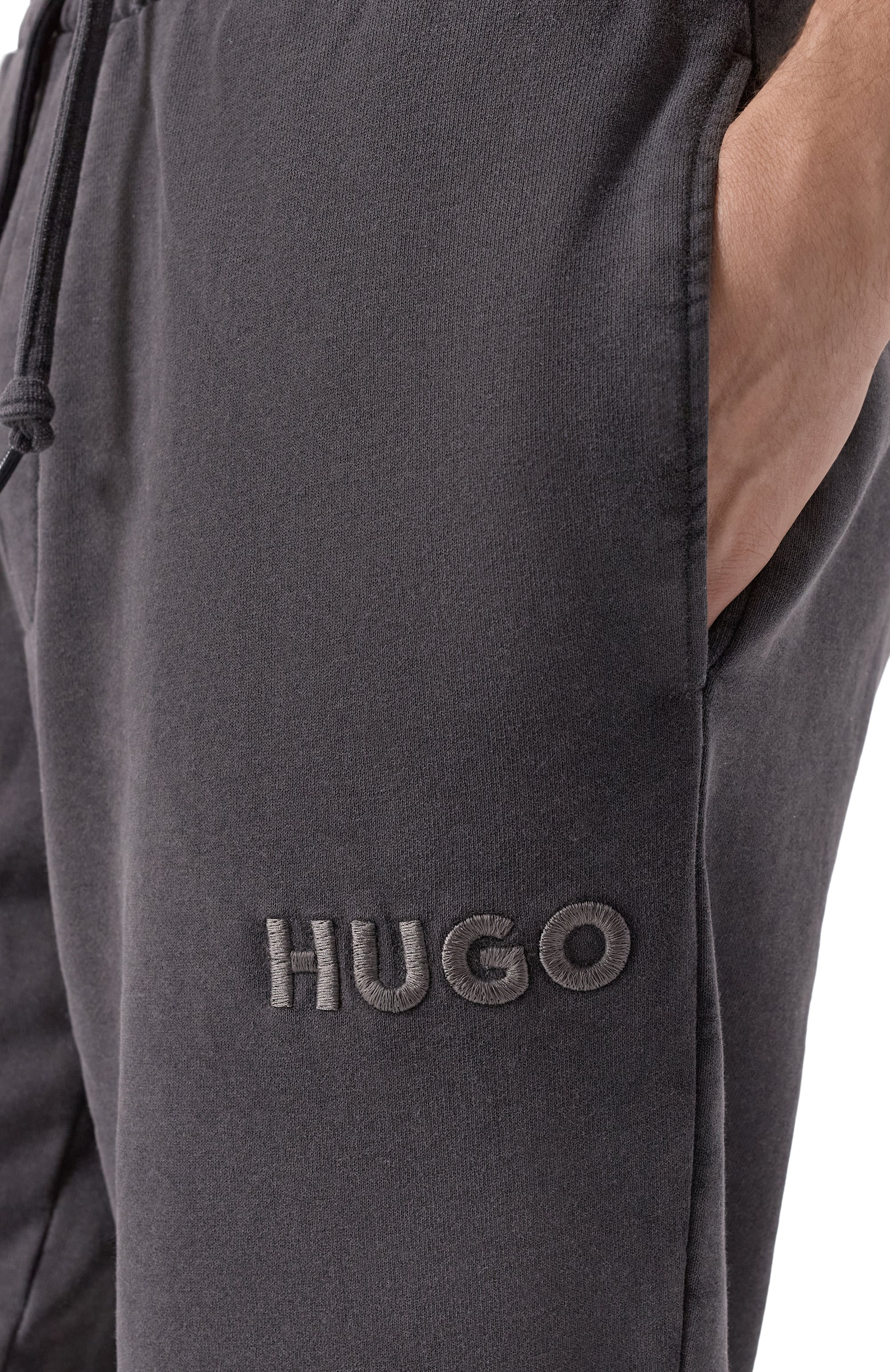 Хлопковые джоггеры HUGO, арт. 50546385, фото 5