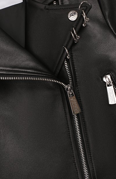 Кожаная куртка MOSCHINO, арт. HDS02P/L5A02/4A-8A, фото 3