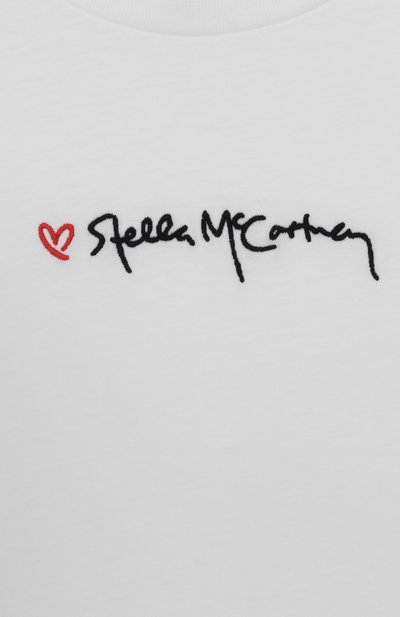 Хлопковая футболка STELLA MCCARTNEY, арт. TX8C51, фото 3