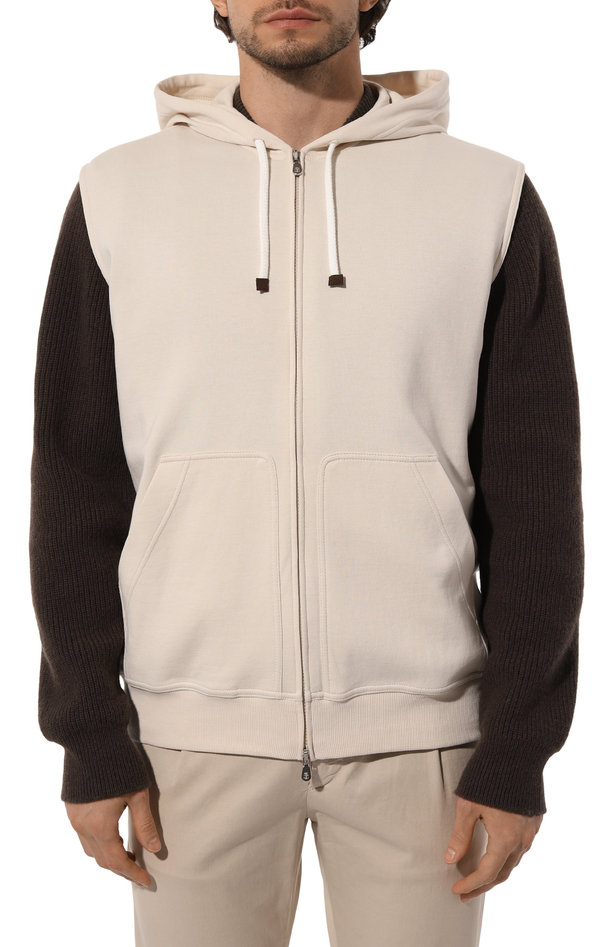 Хлопковый жилет BRUNELLO CUCINELLI, арт. M0T35B2281, фото 3