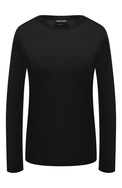 Женская лонгслив из смеси шелка и шерсти TOM FORD, арт. TSJ242-FAX544