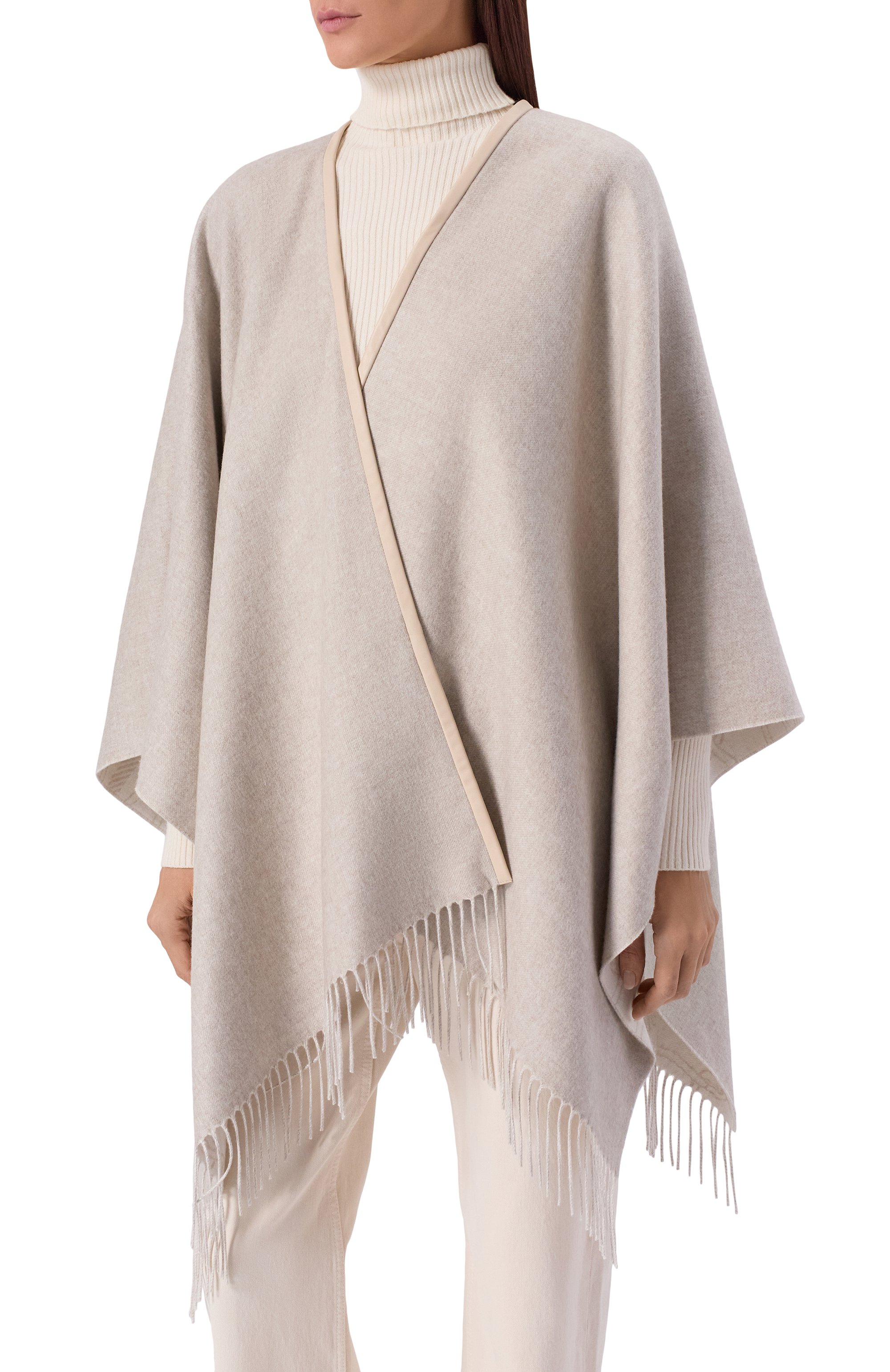 Двусторонняя накидка AGNONA, арт. AM0804E/H7106E, фото 3