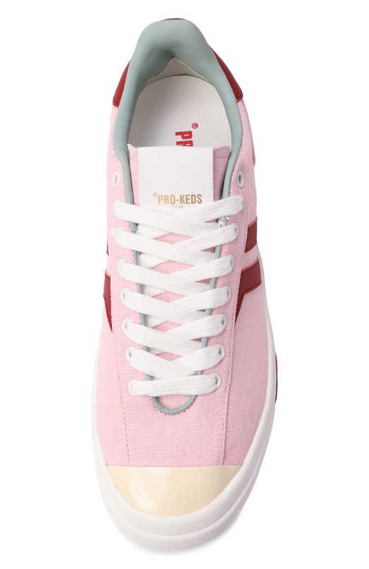 Текстильные кеды Court Ace Pro-Keds 1949 C0URT ACE/CANVAS & LEATHER Розовый  C0URT ACE/CANVAS & LEATHER Фото 6