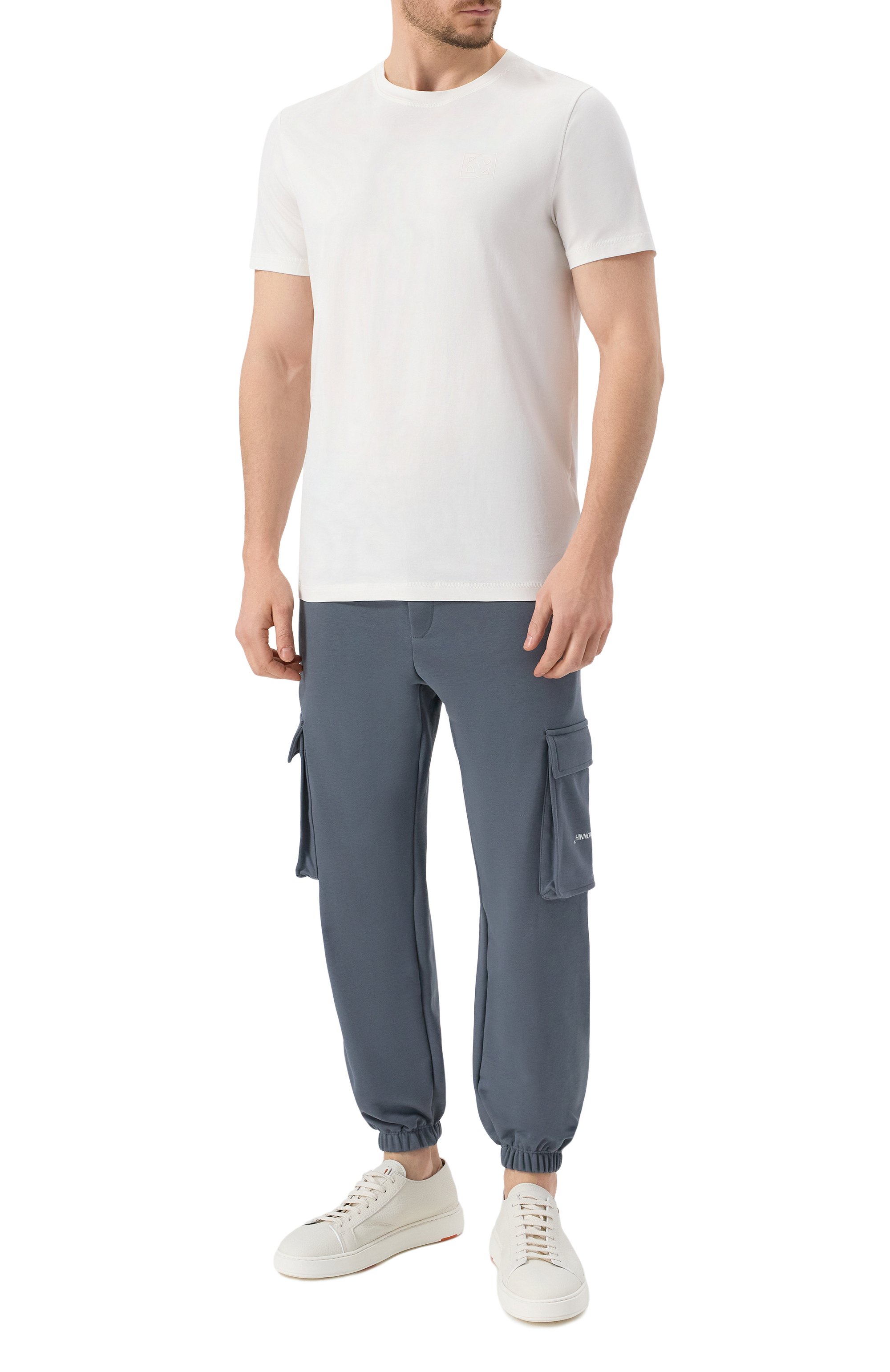 Хлопковые джоггеры HINNOMINATE, арт. HMABM01311, фото 2