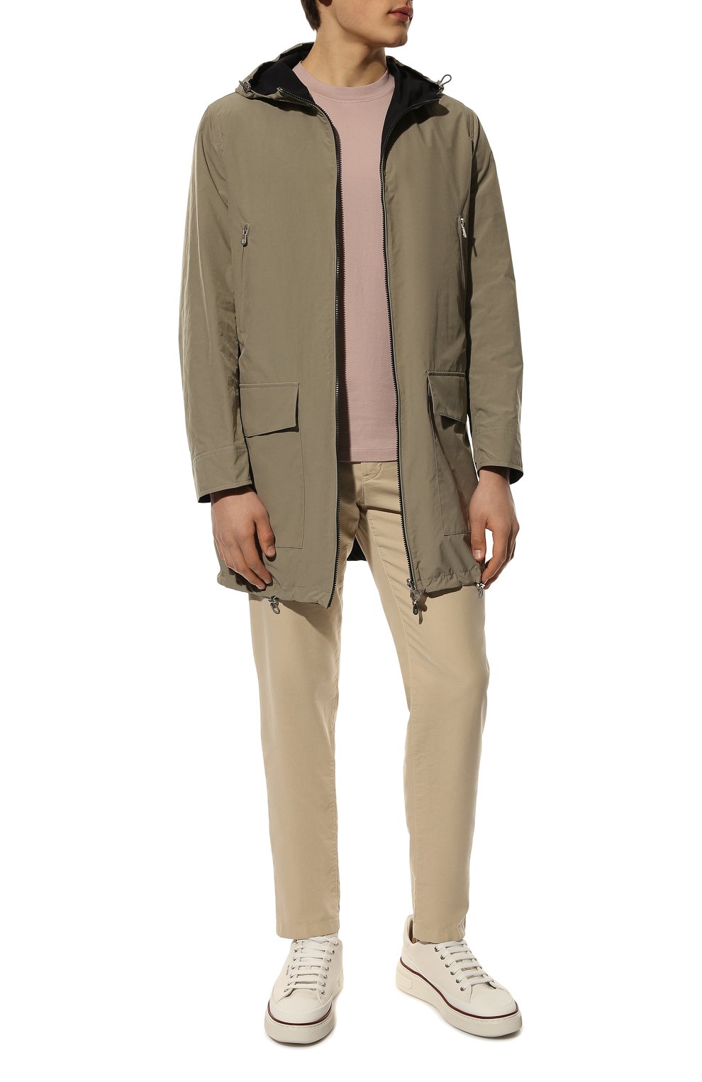 Хлопковая футболка BRUNELLO CUCINELLI, арт. M0T611308, фото 2