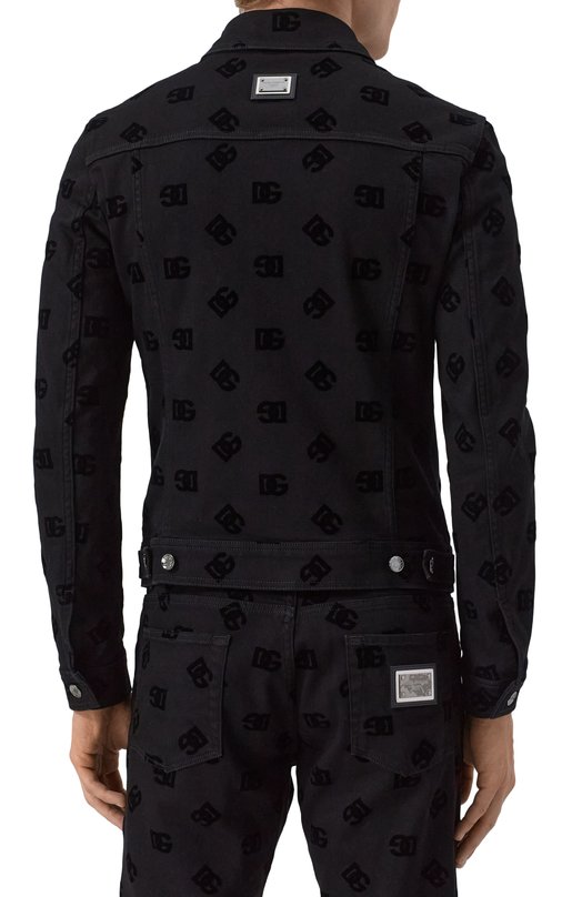 Джинсовая куртка Dolce & Gabbana G9VZ8D/G8MN6 Чёрный  G9VZ8D/G8MN6 Фото 4