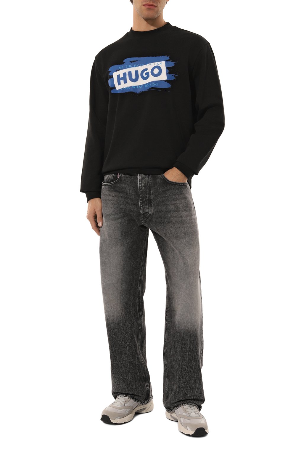 Хлопковый свитшот HUGO BLUE, арт. 50525316, фото 2