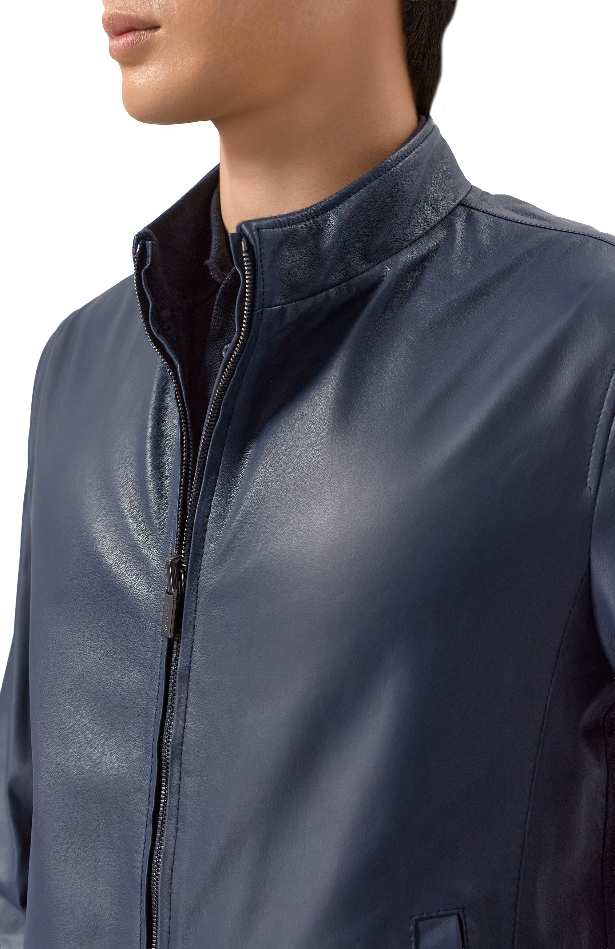 Двусторонний кожаный бомбер GIMO'S, арт. 6S20.1.090.62R/112, фото 5