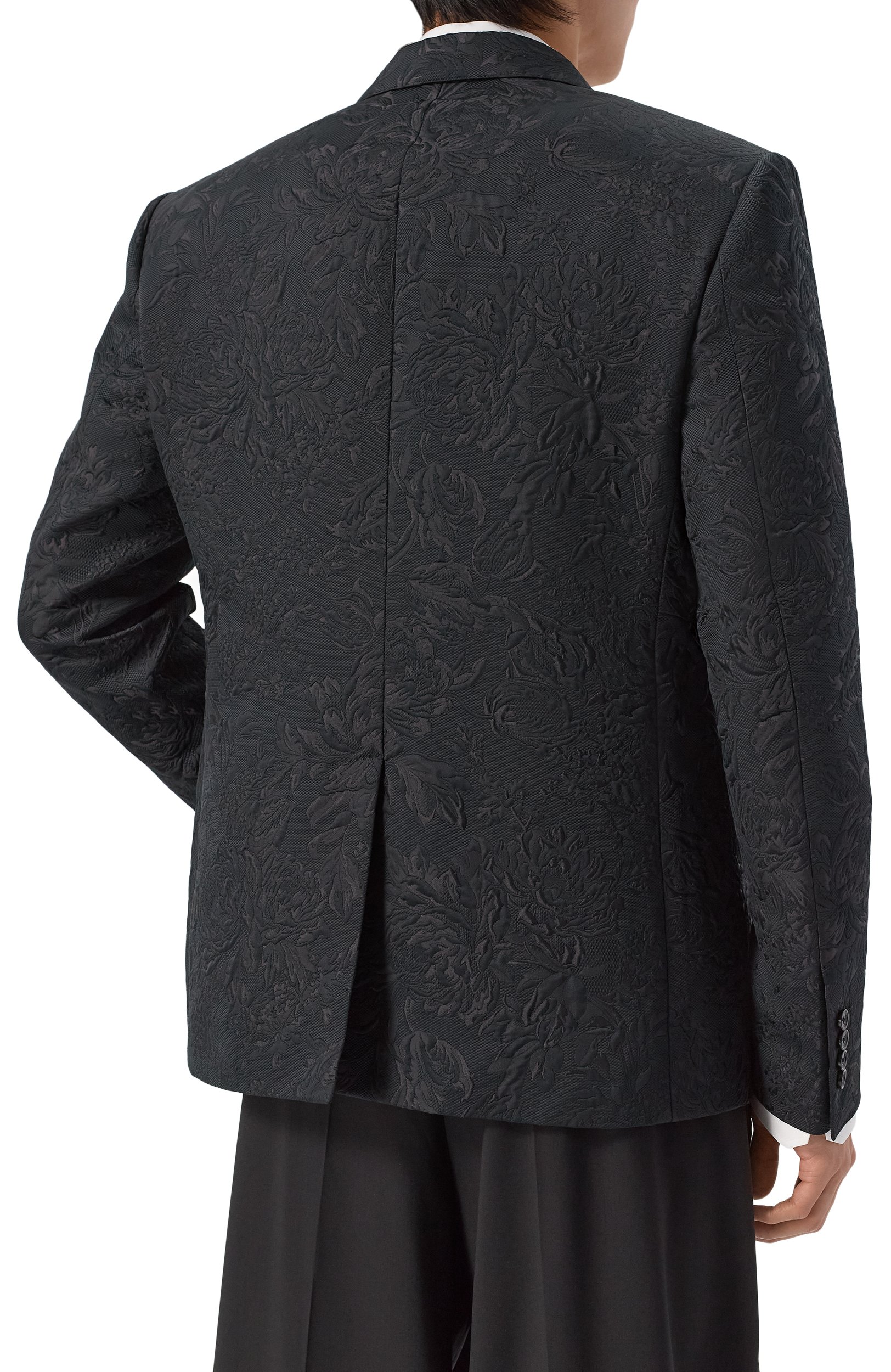 Пиджак из хлопка и шелка DOLCE & GABBANA, арт. G2TV8T/HJMRF, фото 4