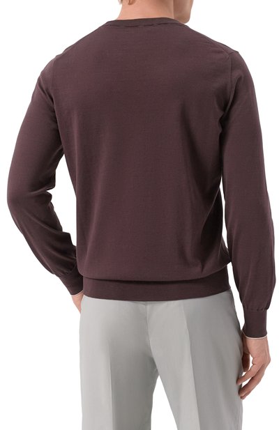 Хлопковый джемпер BRUNELLO CUCINELLI, арт. M2900100, фото 4