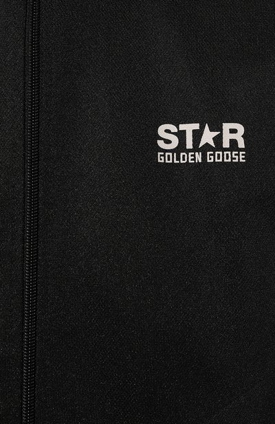 Толстовка GOLDEN GOOSE DELUXE BRAND черного цвета по цене 31900 руб., арт. GWP00875.P000520, фото 5 Толстовка GOLDEN GOOSE DELUXE BRAND, арт. GWP00875.P000520, фото 5
