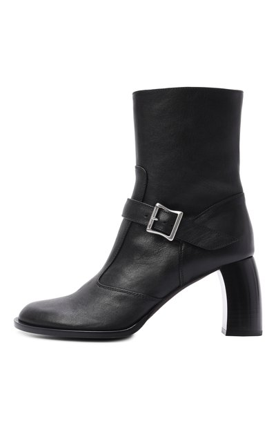 Кожаные ботильоны klarissa ANN DEMEULEMEESTER, арт. B0014400/LT183, фото 4