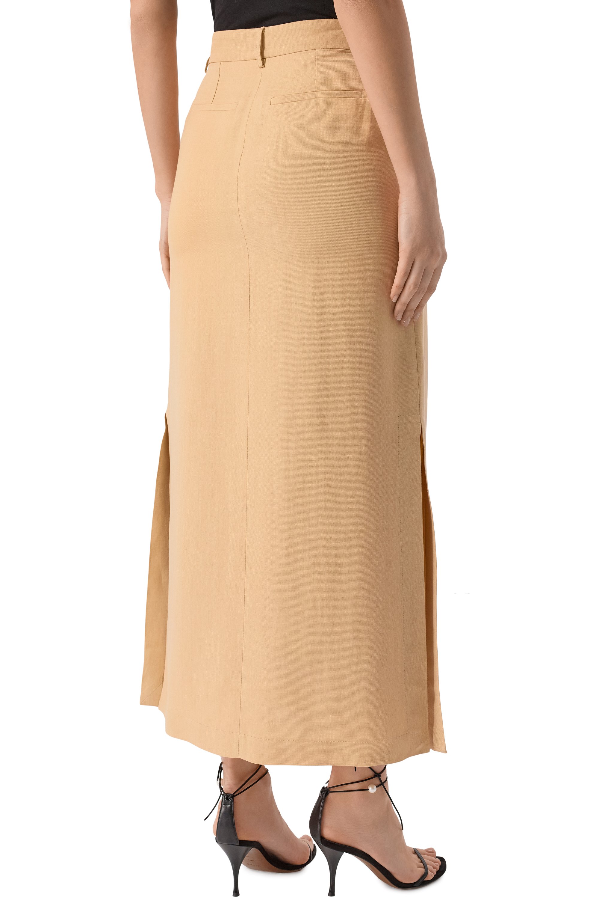 Юбка из вискозы и льна ANTONELLI FIRENZE, арт. N9795/935, фото 4