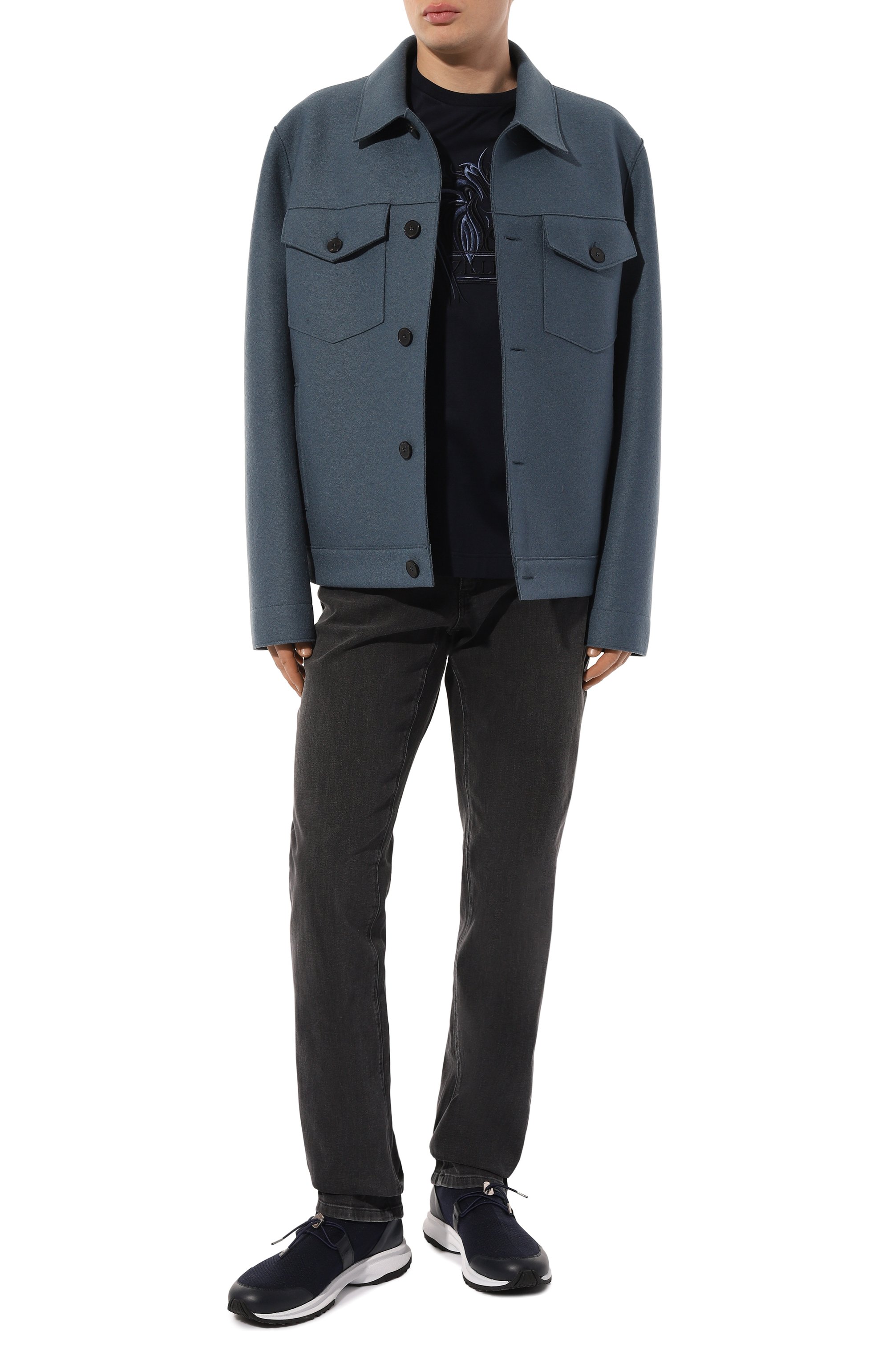 Хлопковая футболка ZILLI, арт. TSR02FM0110VBLE00, фото 2