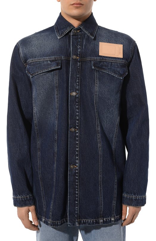 Джинсовая рубашка A-COLD-WALL Синий, фото 3