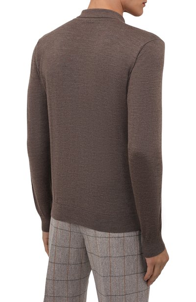 Поло из шерсти и шелка ANDREA CAMPAGNA, арт. WU01-212-F200, фото 4