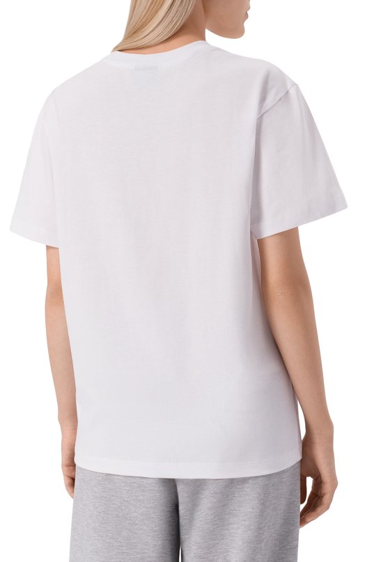 Хлопковая футболка Comme des Fuckdown CFABW01356 Белый  CFABW01356 Фото 4