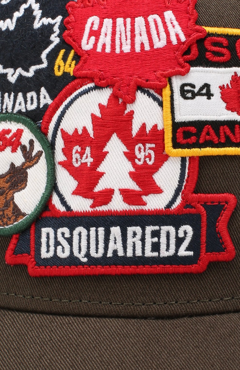 Хлопковая бейсболка DSQUARED2, арт. BCM0242 05C00001, фото 3