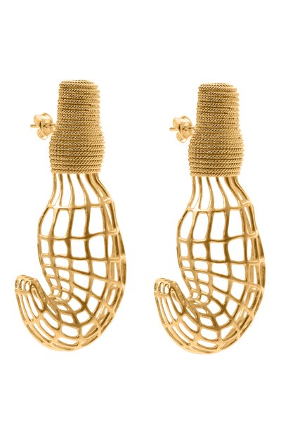 Серьги крокодилы STATEMENTS, арт. AH E05К G, фото 3