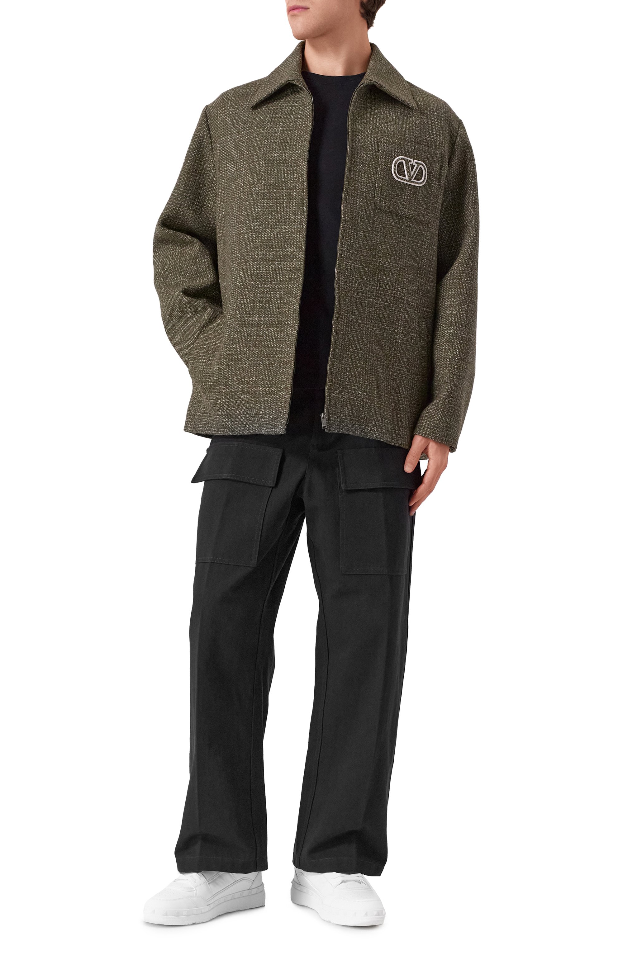 Кожаные кеды freedots VALENTINO, арт. 6Y2S0H43/RDG, фото 2