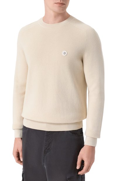 Хлопковый джемпер BOSS, арт. 50555124, фото 3