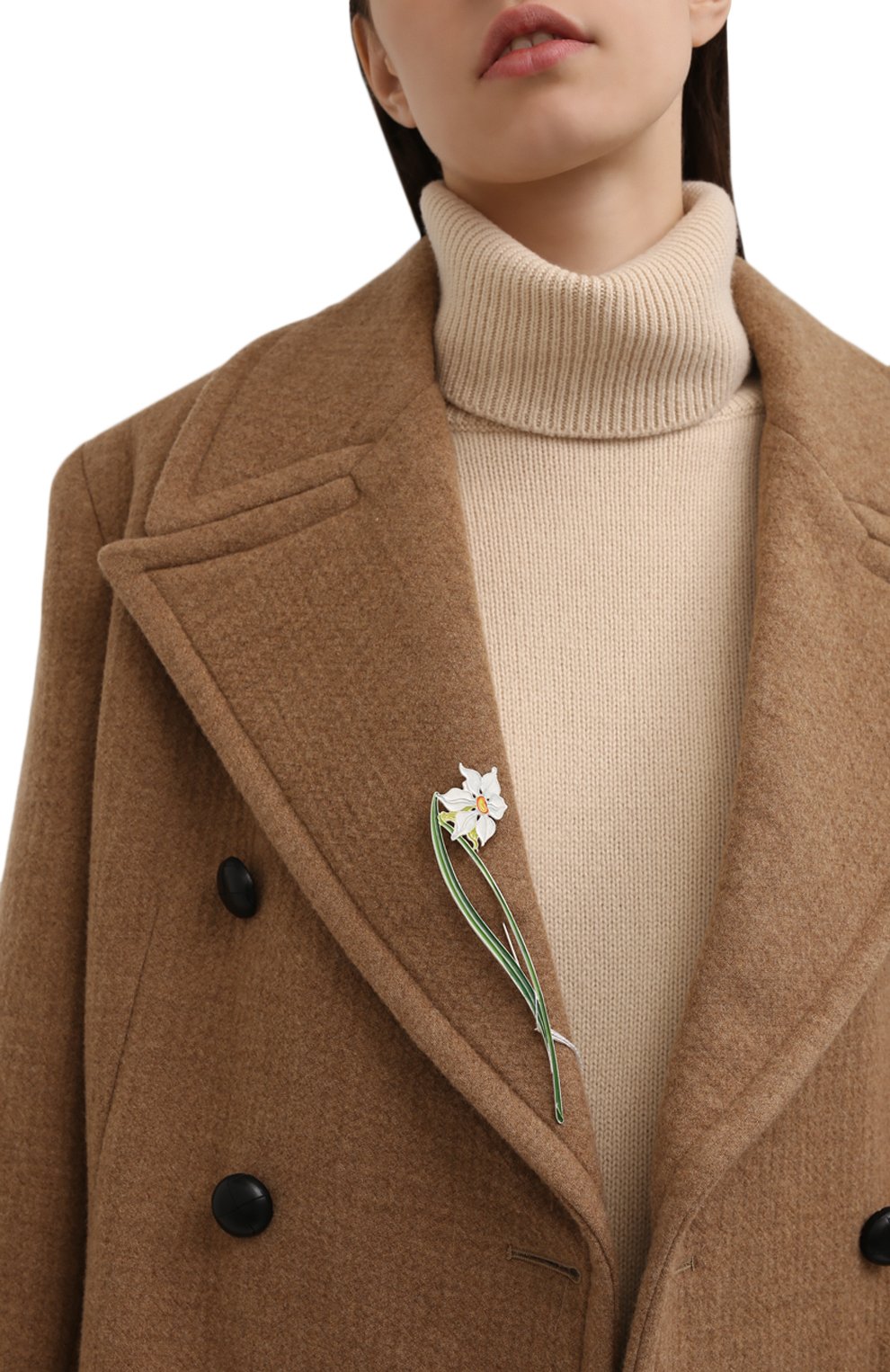 Брошь нарцисс поэтический РУССКИЕ САМОЦВЕТЫ, арт. 41485, фото 2