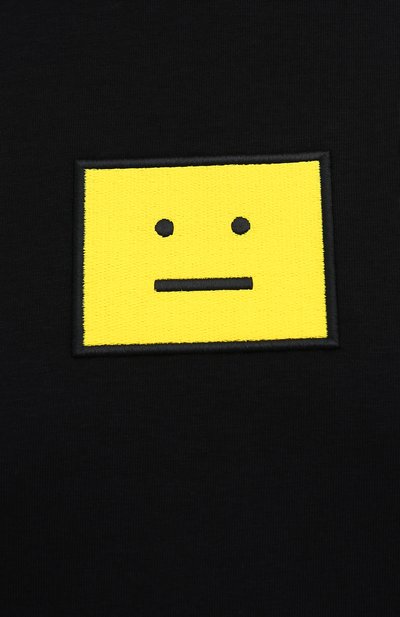 Хлопковая футболка ACNE STUDIOS, арт. CL0101/W, фото 5