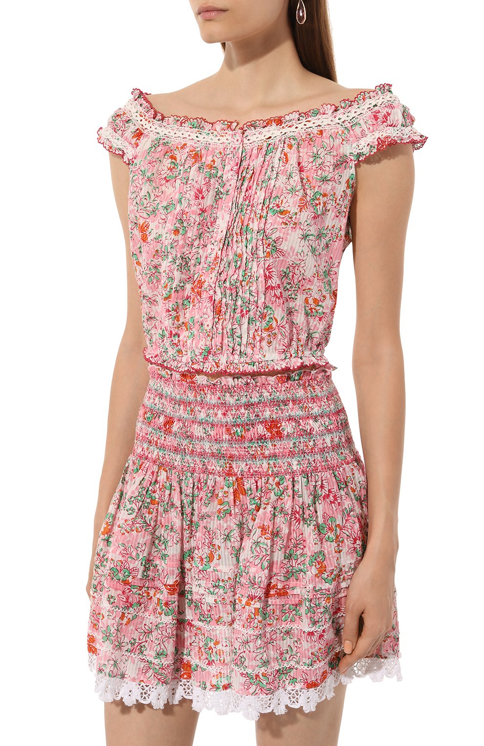 Хлопковый топ POUPETTE ST BARTH, арт. WA4H24D0SYP, фото 3