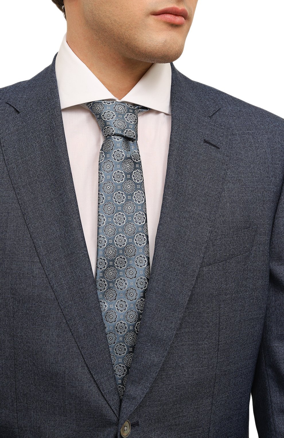 Шелковый галстук CANALI, арт. 18/HJ04007, фото 2