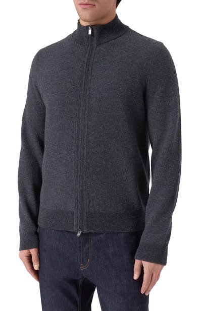 Кардиган из шерсти и хлопка BOSS, арт. 50549950, фото 3