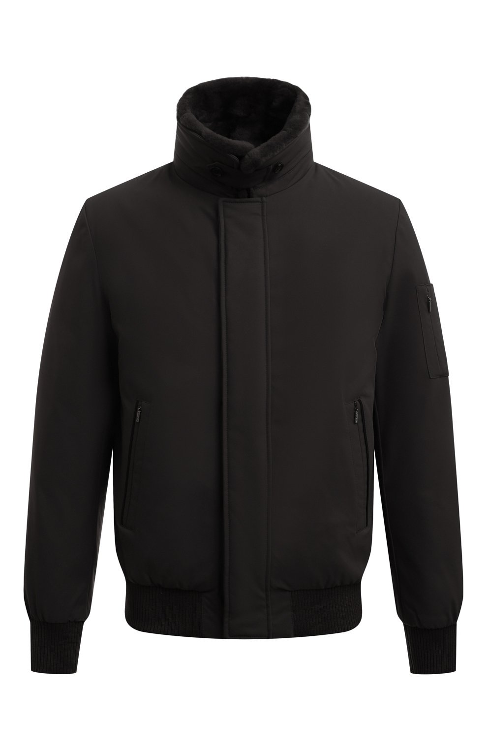 Пуховый бомбер с воротником из овчины GIMO'S, арт. 4W20.U.040.345, фото 1