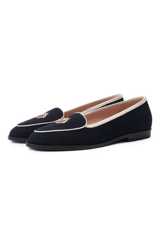 фото Текстильные лоферы elite bally